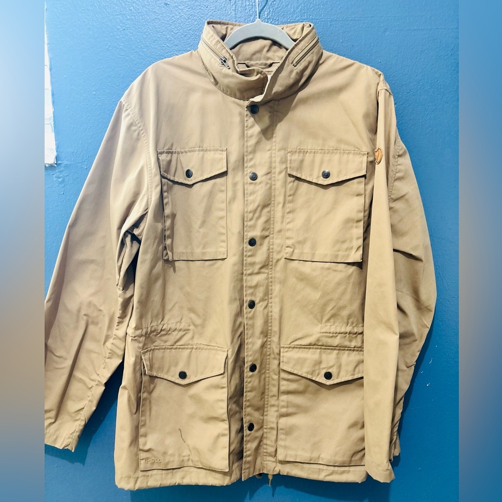 Fjallraven Men's Tan Military Jacket